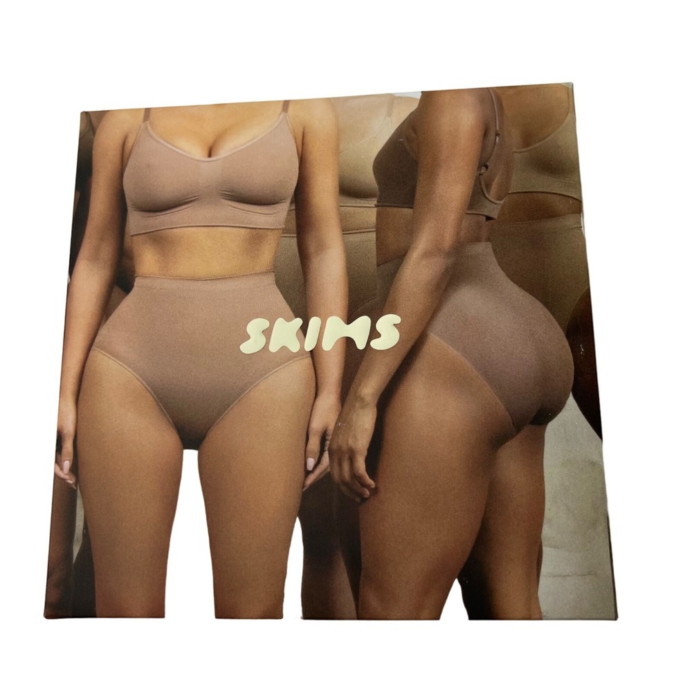 SKIMS Sculpting High Waist Thong Shapewear Sand Womens 4XL/5XL